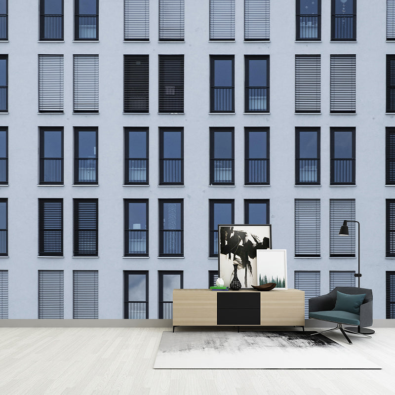 Construction Mural Wallpaper Eco-friendly Modern Living Room Decoration