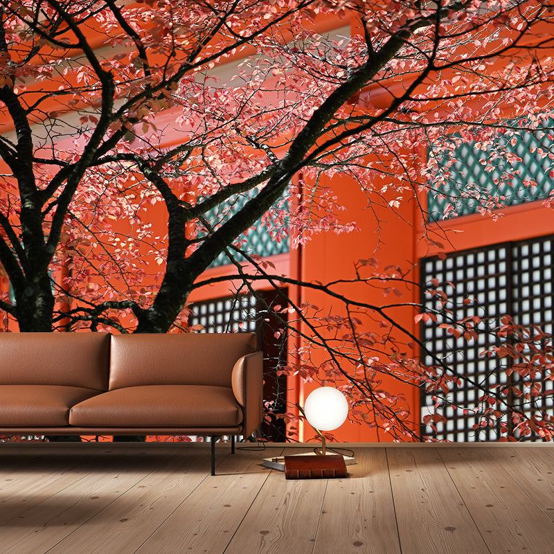 Construction Mural Wallpaper Mildew Resistant Modern Living Room Decoration