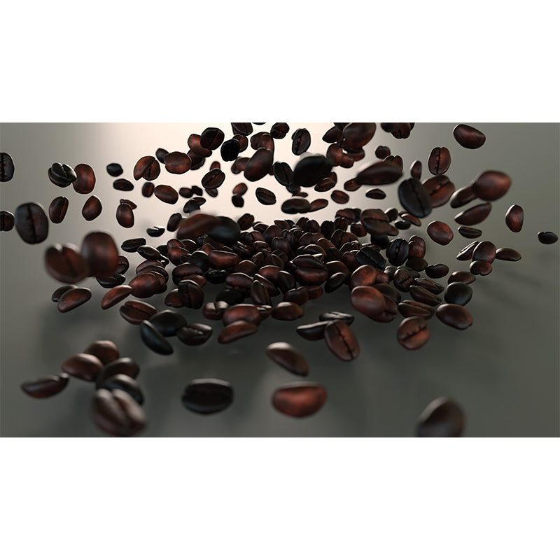 Aromatic Coffee Beans Mural Decal Modern Decorative for Coffee Shop, Waterproofing