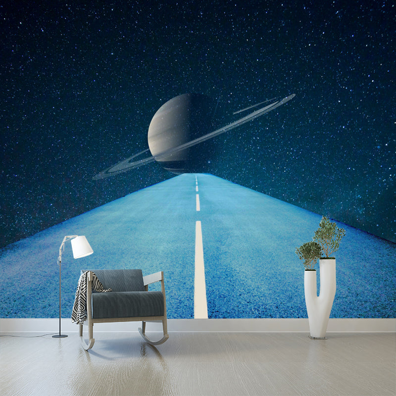 Cosmos Space Wall Murals Stain Resistant Wall Decoration for Living Room, Made to Measure