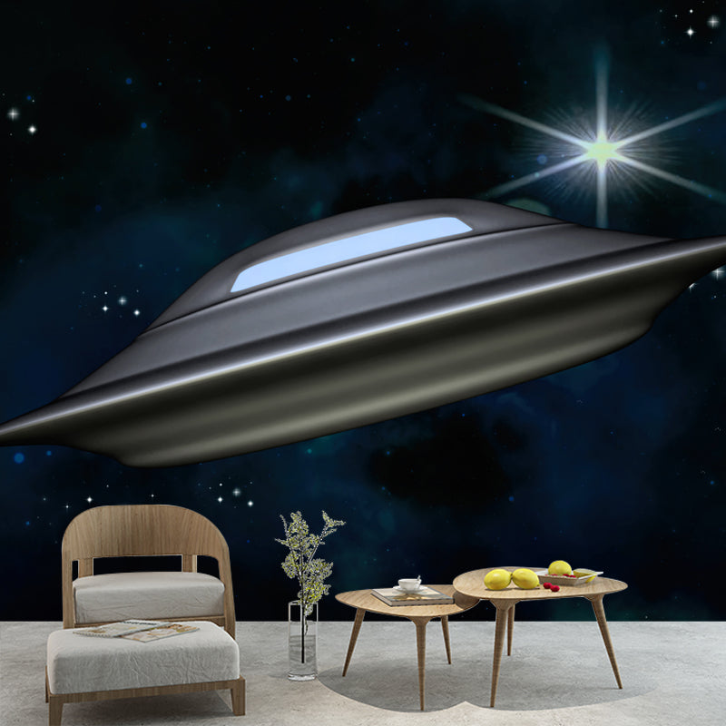 Cosmos Space Wall Murals Stain Resistant Wall Decoration for Living Room, Made to Measure