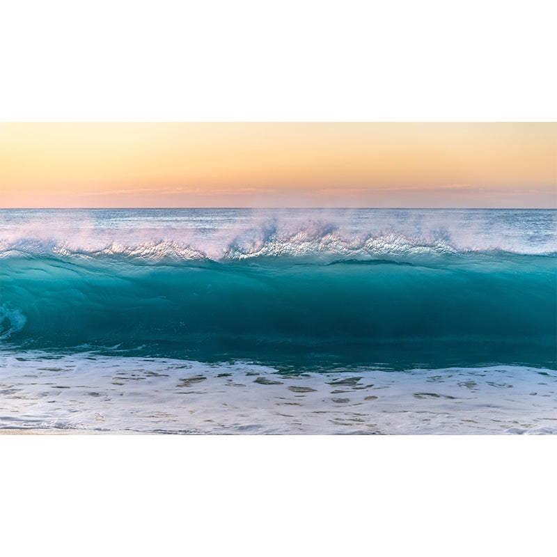 Customized Beautiful Sea Mural Mildew Resistant for Dining Room Decoration