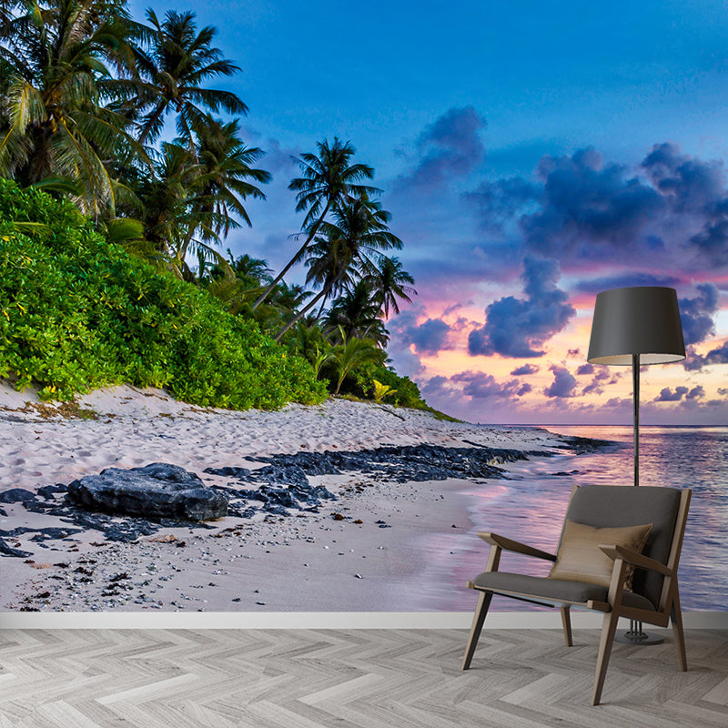 Horizontal Photography Sea Wall Mural Modernism Wall Decoration for Home