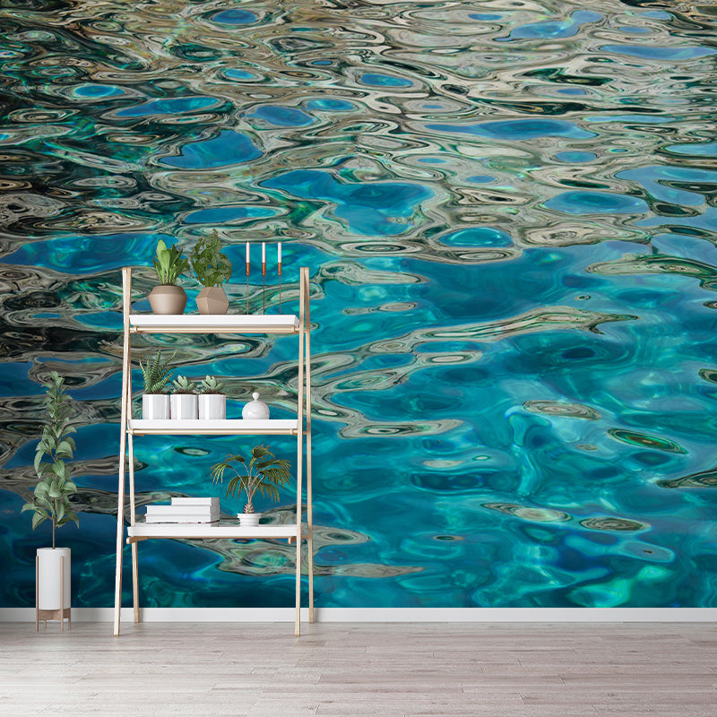 Customized Beautiful Sea Mural Mildew Resistant for Bedroom Decoration