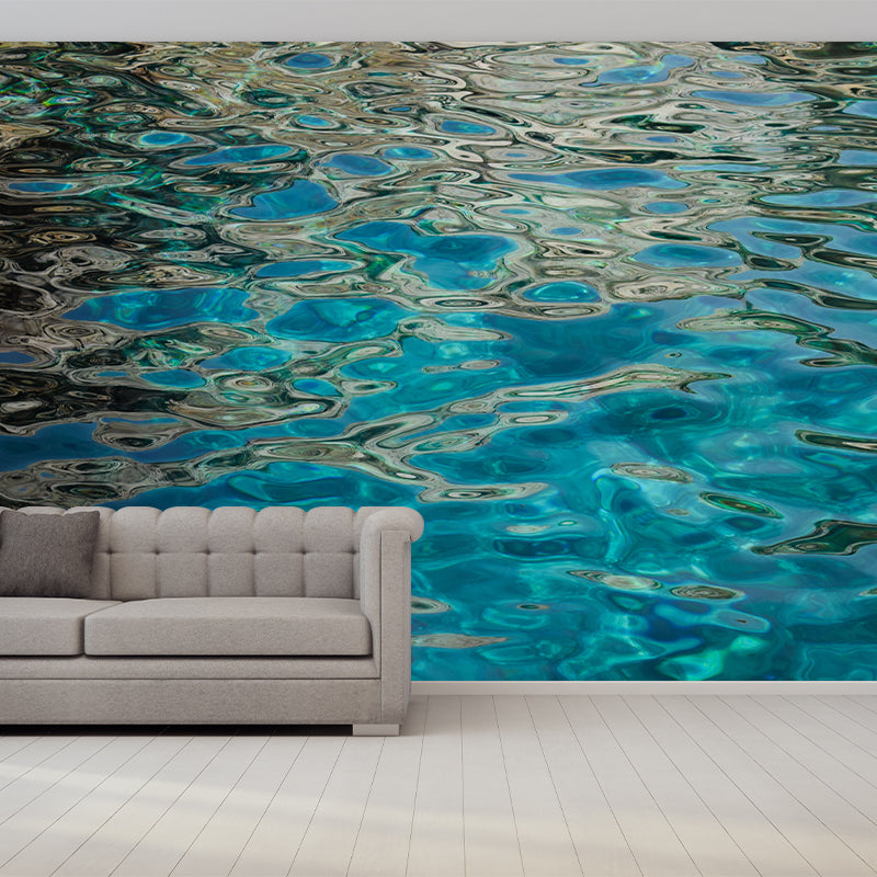 Customized Beautiful Sea Mural Mildew Resistant for Bedroom Decoration