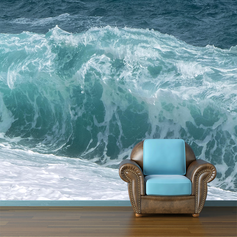 Customized Beautiful Sea Mural Mildew Resistant for Bedroom Decoration