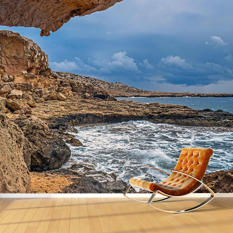 Horizontal Photography Sea Wall Mural Modernism Wall Decoration for Wall Decor