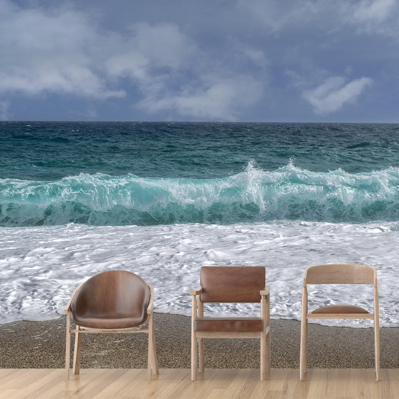 Horizontal Photography Sea Wall Mural Modernism Wall Decoration for Wall Decor