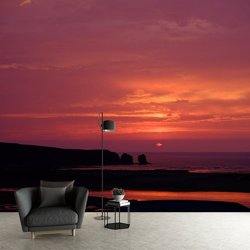 Customized Beautiful Sky Mural Mildew Resistant for Dining Room Decoration