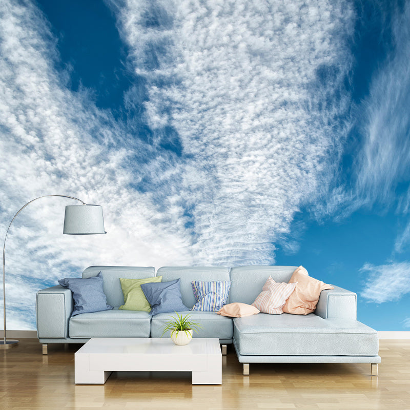 Customized Beautiful Sky Mural Eco-friendly for Sitting Room Decoration