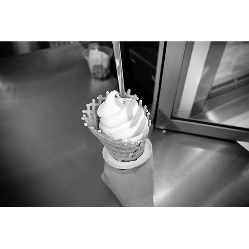 Ice Cream Wall Mural for Cream Shop Decor Contemporary Photography Wall Art