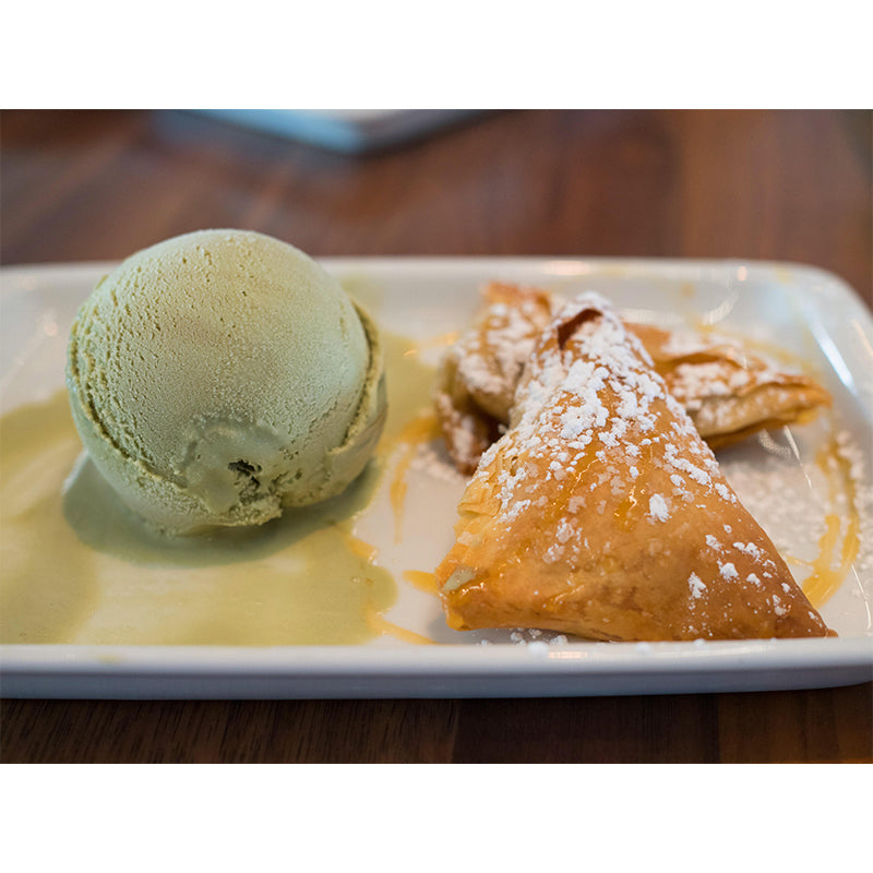 Ice Cream Tasty Dessert Mural Wallpaper Mildew Resistant for Dessert Shop