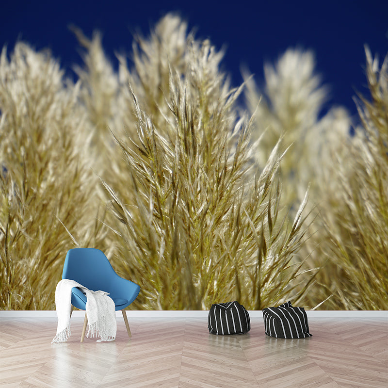 Grass Mural Modern Murals Wallpaper for Living Room Moisture Resistant, Custom Size Available