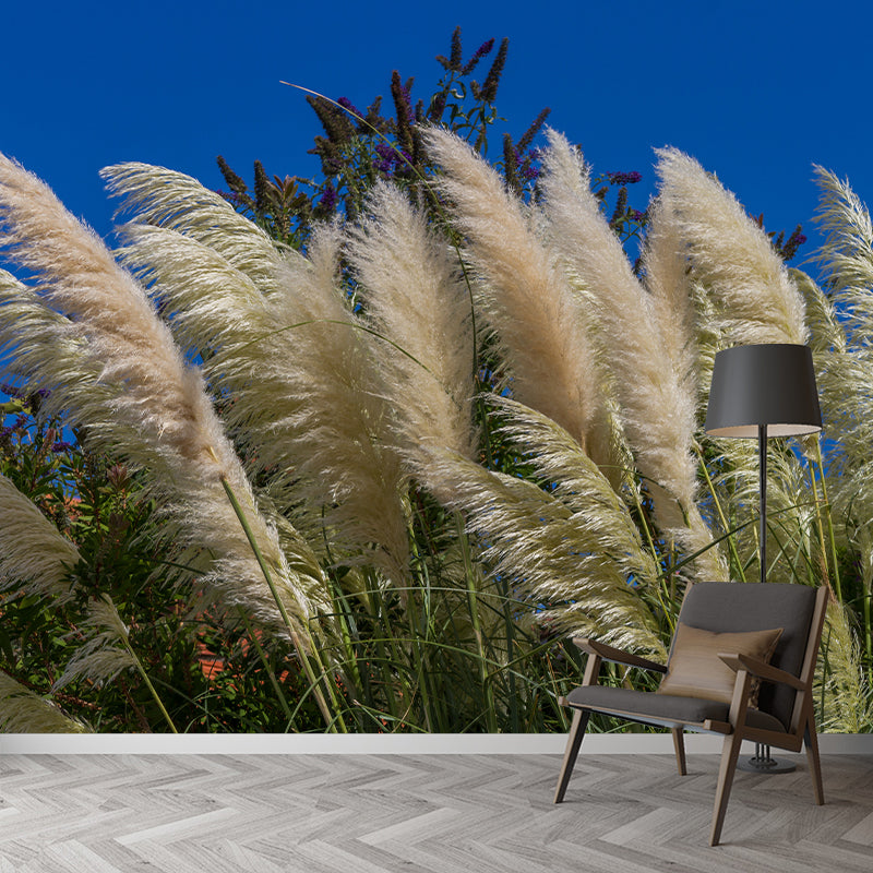 Grass Mural Modern Murals Wallpaper for Living Room Moisture Resistant, Custom Size Available