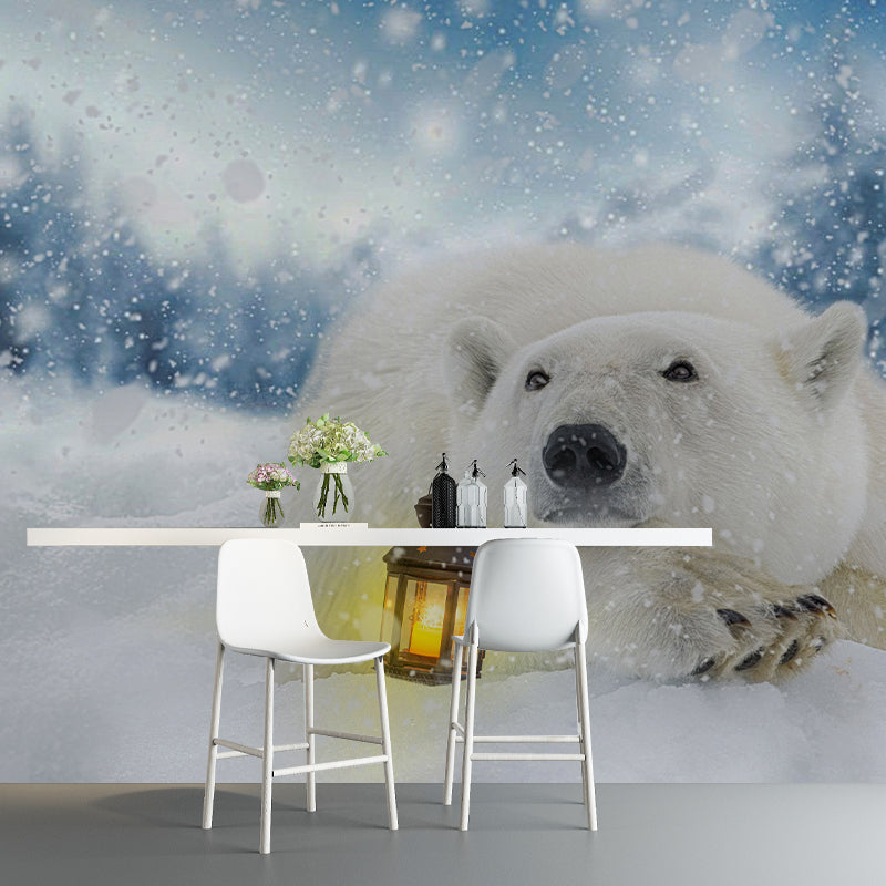 Bear Animal Wall Mural Sitting Room Bedroom Decor, Multiple Sizes Available