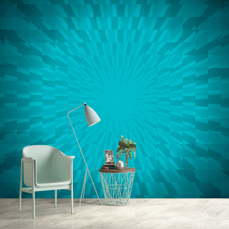 Abstract Mural Wallpaper for Sittiing Room Customised Wall Covering, Waterproofing
