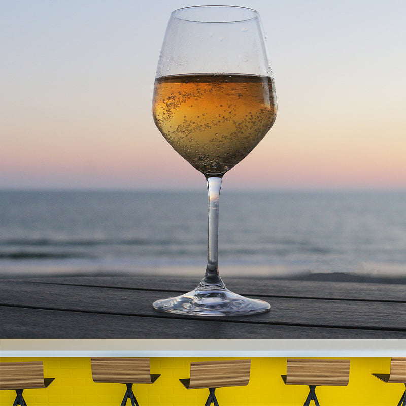 Minimalist Wine Bar Wall Decor Waterproofing, Customized Size Available