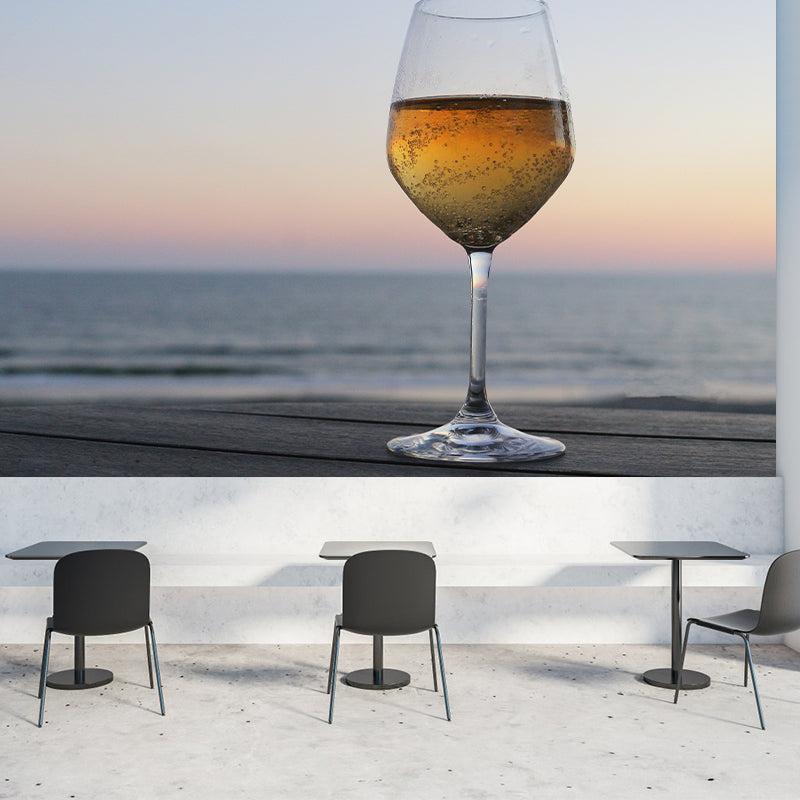 Minimalist Wine Bar Wall Decor Waterproofing, Customized Size Available