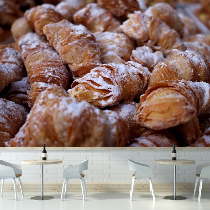 Delicious Food Wall Mural Decal Modern Decoration Dessert Shop Wall Decor