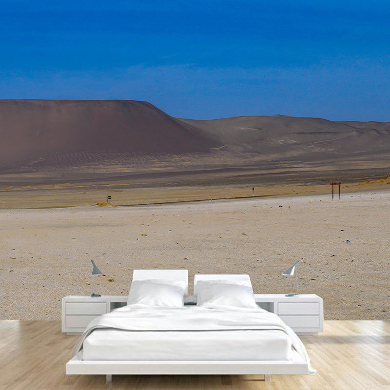Desert Mural Wallpaper Horizontal Photography Style for Kitchen Bedroom Decor