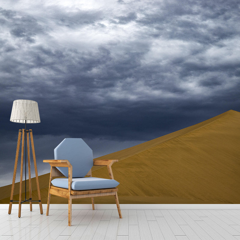 Customized Photography Desert Wall Mural Contemporary for Bathroom Living Room