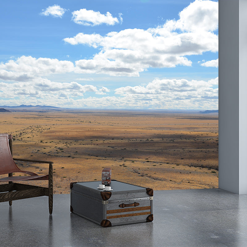 Customized Desert Wall Mural Contemporary Photography for Kitchen Living Room