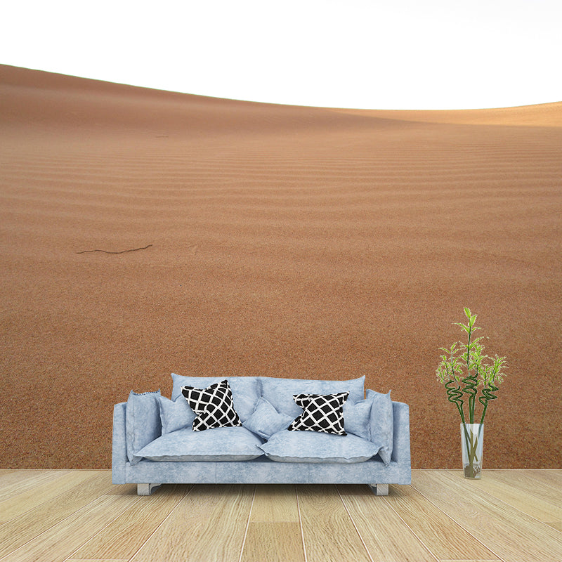 Huge Desert Mural Wallpaper Photography Style for Dining Room Decor