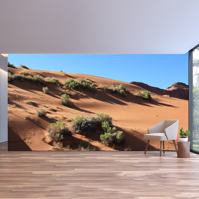 Horizontal Photography Desert Mural Wallpaper Style for Living Room Decor