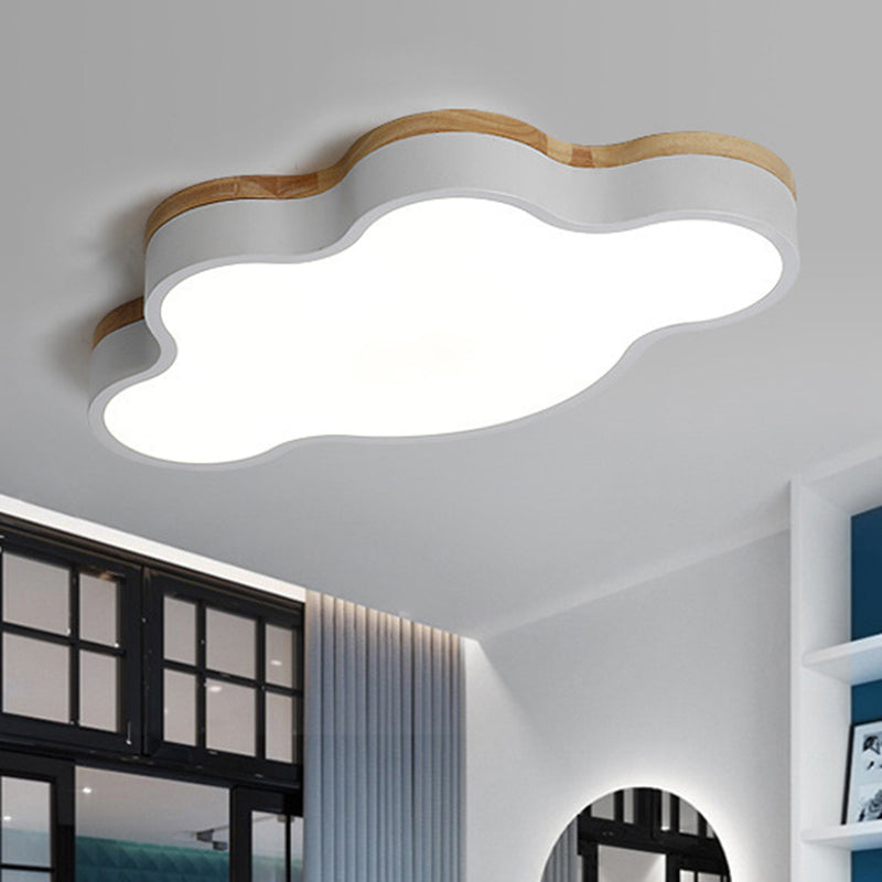 1-Light Flush Mount Nordic Macarons Flush Mount Ceiling Beleuchtung Befestigung