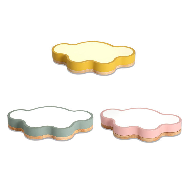 1-Light Flush Mount Nordic Macarons Flush Mount Ceiling Beleuchtung Befestigung