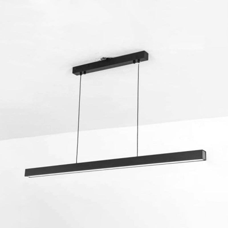 Linear Island Pendant Lights Modern Lighting Chandelier Metal 1 Light Island Lights