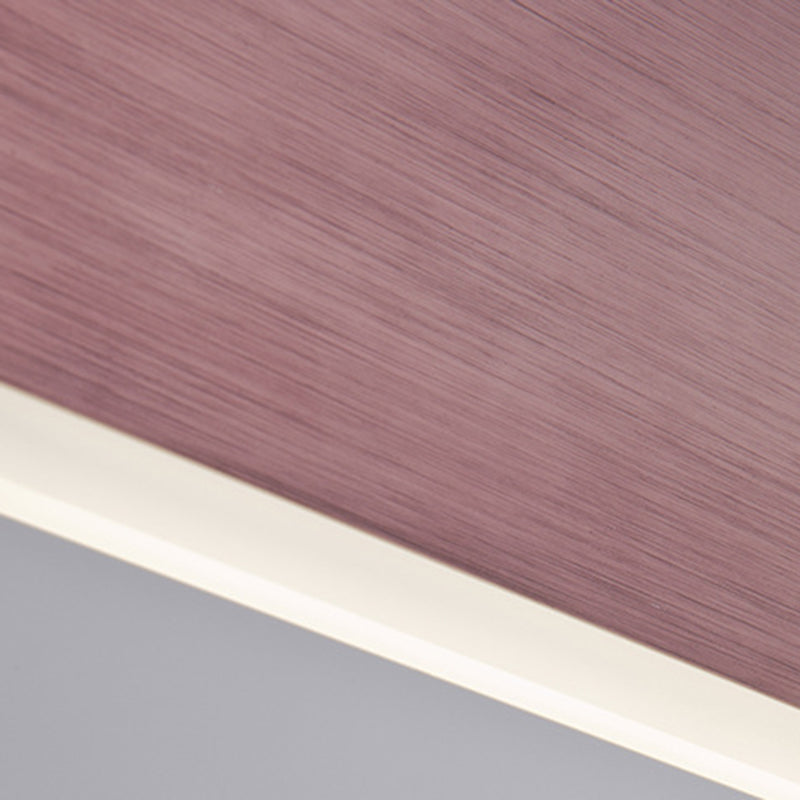 Rettangolo isola lampada moderna cucina illuminazione isola metallo 1 luci dell'isola luminosa