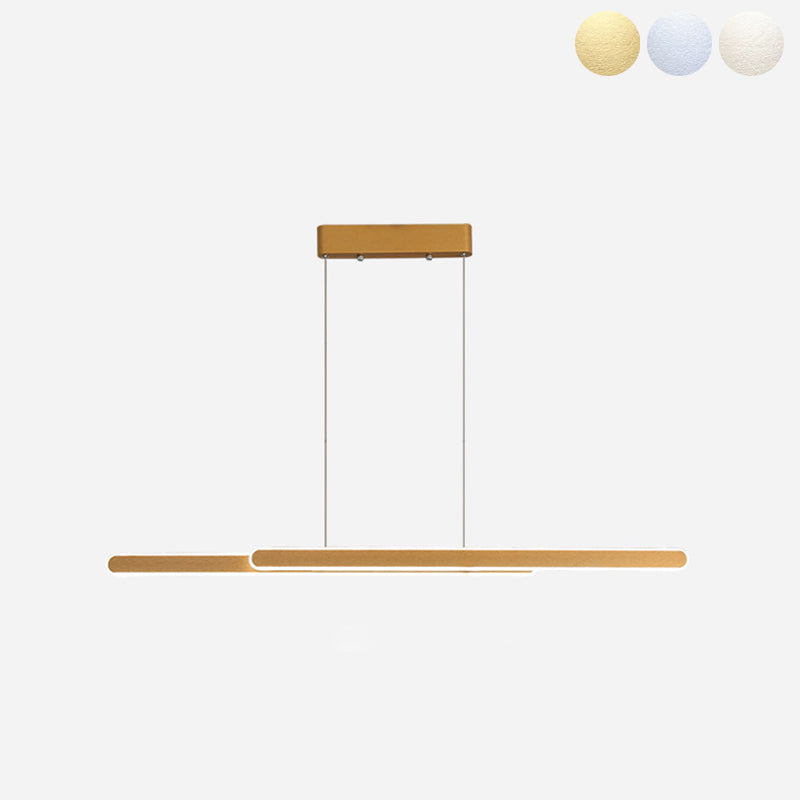 Geometric Island Lights Modern Pendant Light Metal 2 Light Island Lighting Fixtures