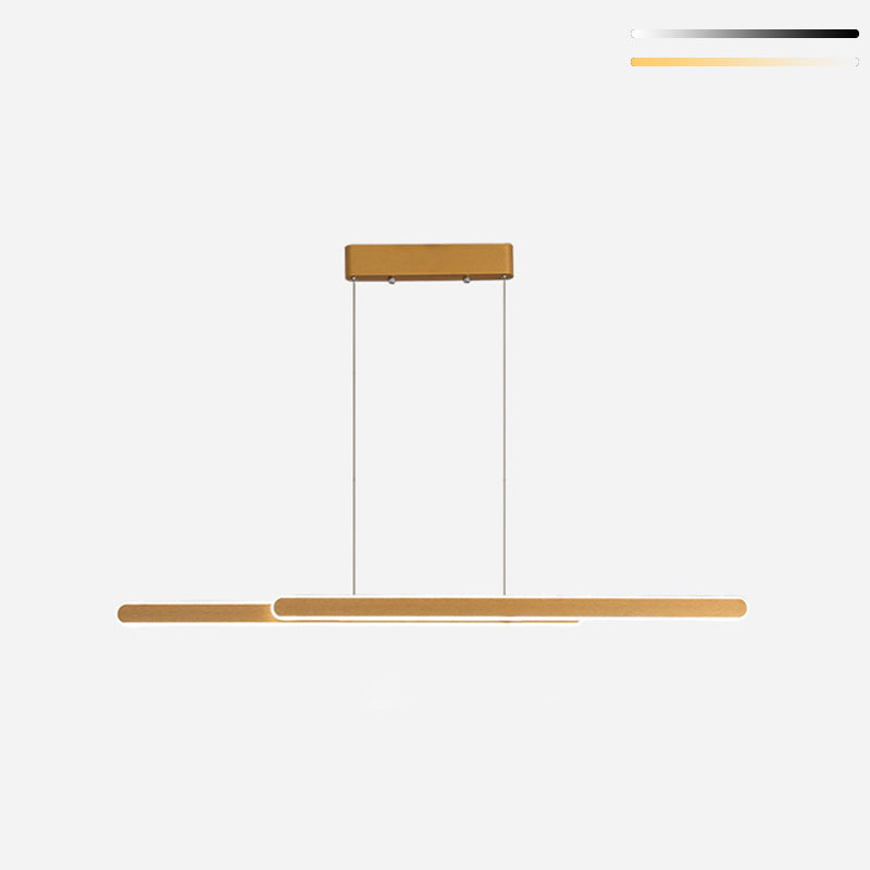 Geometric Island Lights Modern Pendant Light Metal 2 Light Island Lighting Fixtures