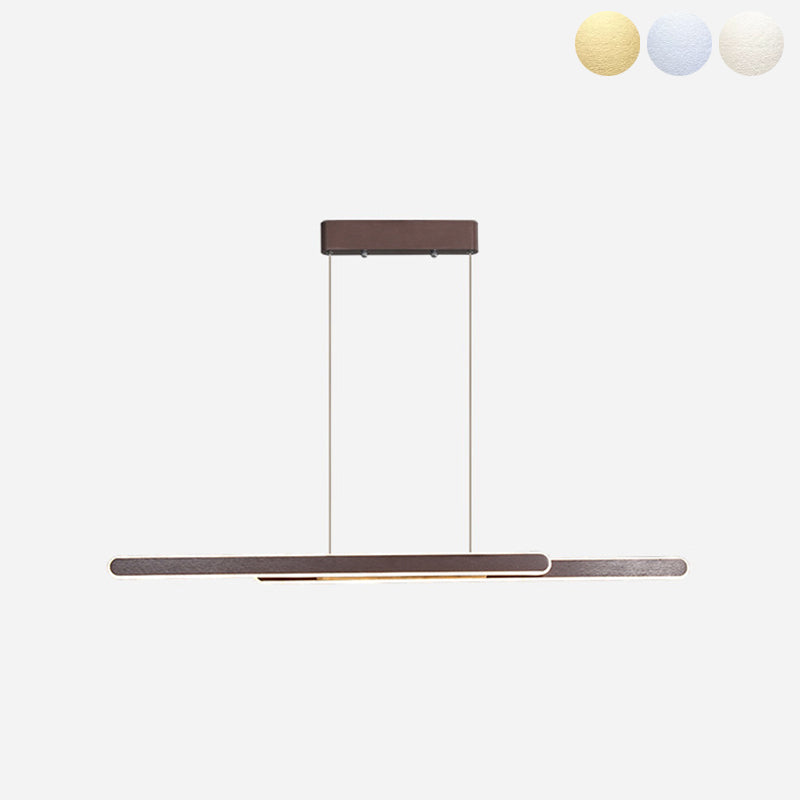 Geometric Island Lights Modern Pendant Light Metal 2 Light Island Lighting Fixtures