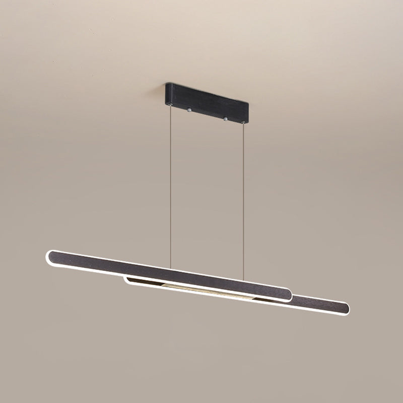 Geometric Island Lights Modern Pendant Light Metal 2 Light Island Lighting Fixtures