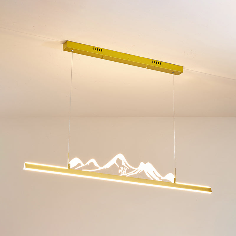 Minalismo in stile contemporaneo LEDELIE INSLANA LUCE per sala da pranzo