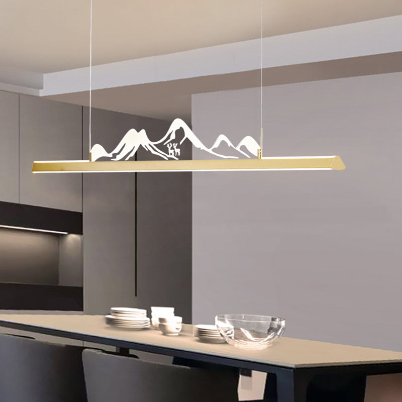 Minalismo in stile contemporaneo LEDELIE INSLANA LUCE per sala da pranzo