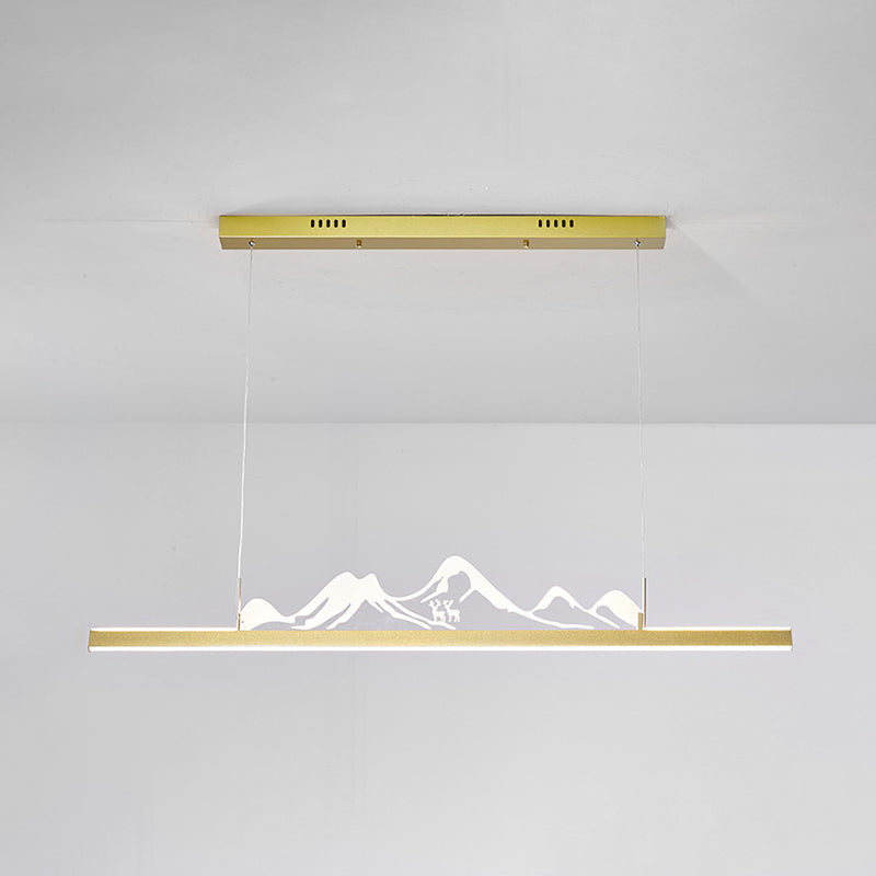 Minalismo in stile contemporaneo LEDELIE INSLANA LUCE per sala da pranzo