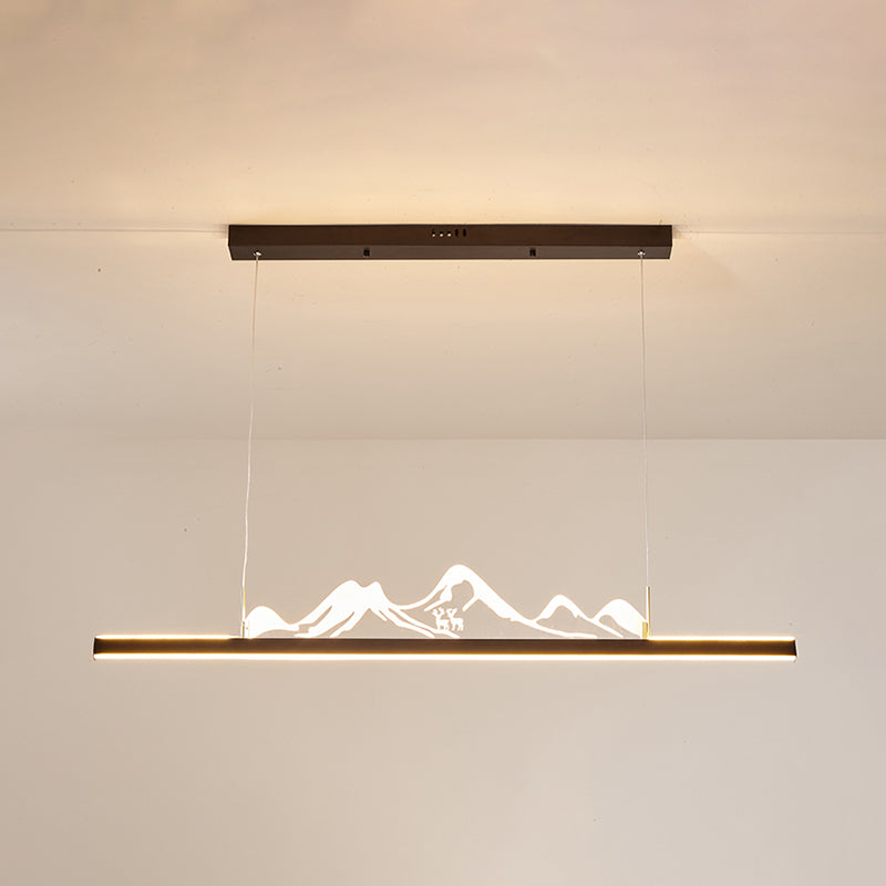 Minalismo in stile contemporaneo LEDELIE INSLANA LUCE per sala da pranzo