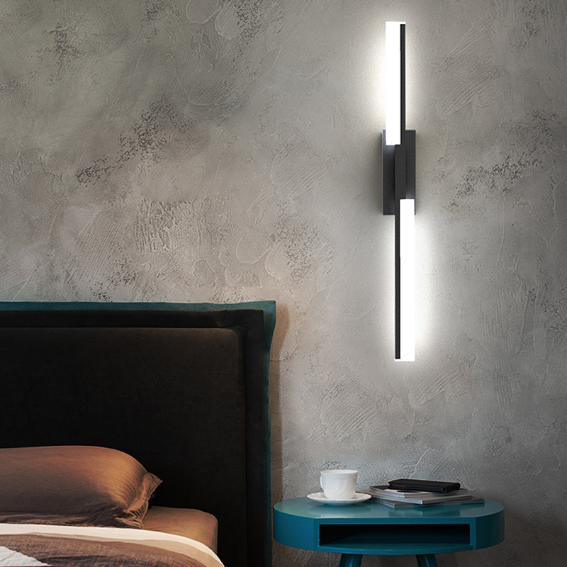 Linear Wall Light Wall Mounted Reading Lights Modern Bathroom Wall Sconces with Acrylic Shade