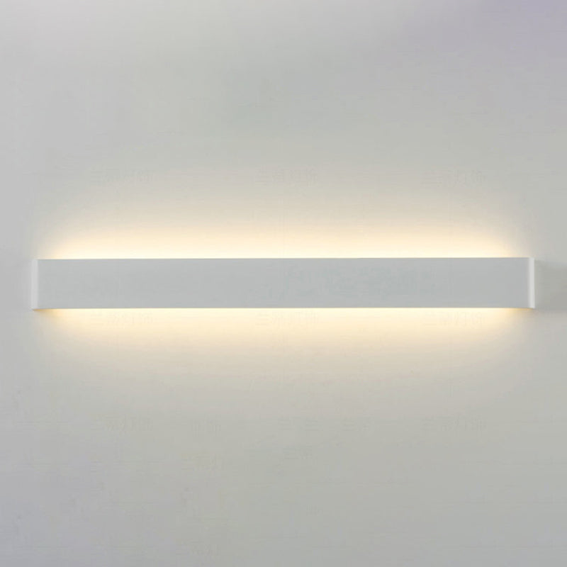 Modern Luxury Simple StyleLine Shade Wall Sconce Metal 1 Light Sconces for Bedroom