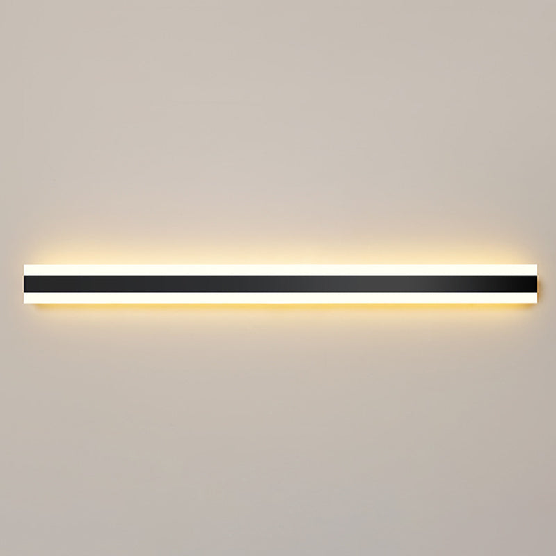 Acconde da parete da parete a 1 linea a 1 luce Moderna illuminazione da parete acrilica per esterno
