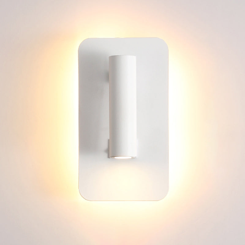 Lampada a 2 luci in metallo a parete moderna moderna geometrica