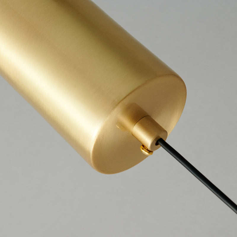 Pendre de style simple moderne Cuivre 1 éclairage léger pour le chevet ou salon