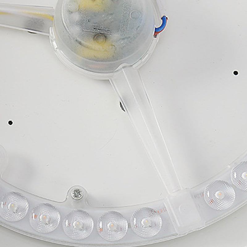 Luz de techo de color de la Sala de estar macron marco metálico luz de techo LED