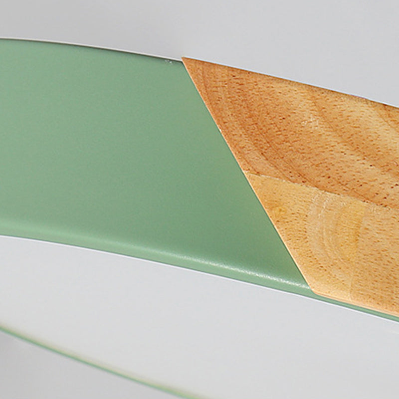 Luz de techo de color de la Sala de estar macron marco metálico luz de techo LED