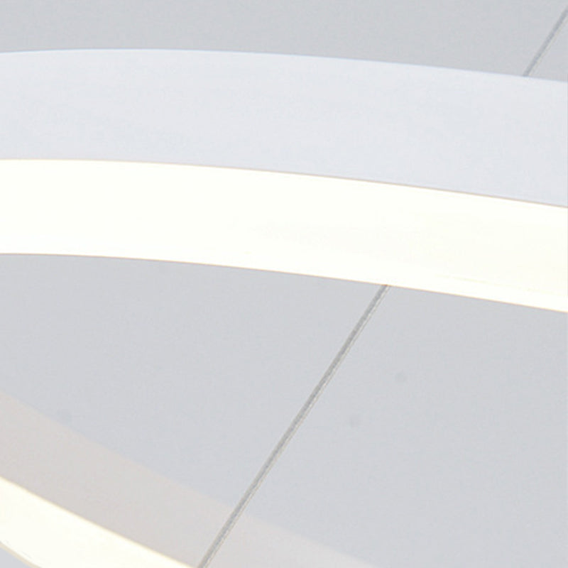 Lampadario circolare contemporaneo lampadario del ristorante il lampadario appeso con ombra acrilica