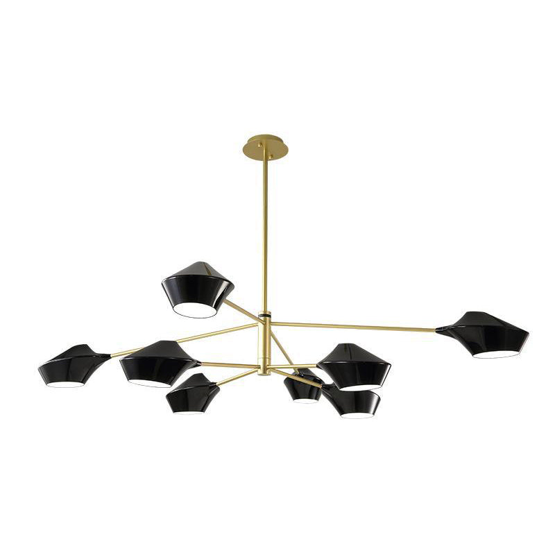 8 Hoofd Postmodern Special Chandelier Light Warmtures Restaurant Hangende kroonluchter voor zitkamer
