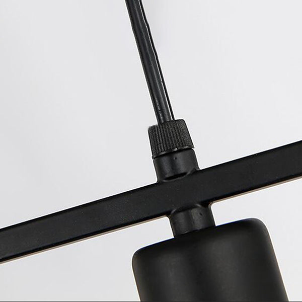 Luces de techo colgantes de planta verde industrial lámpara colgante de luz única creativa para cafetería